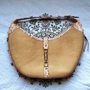 Eric Javits New York Straw Hobo Bag